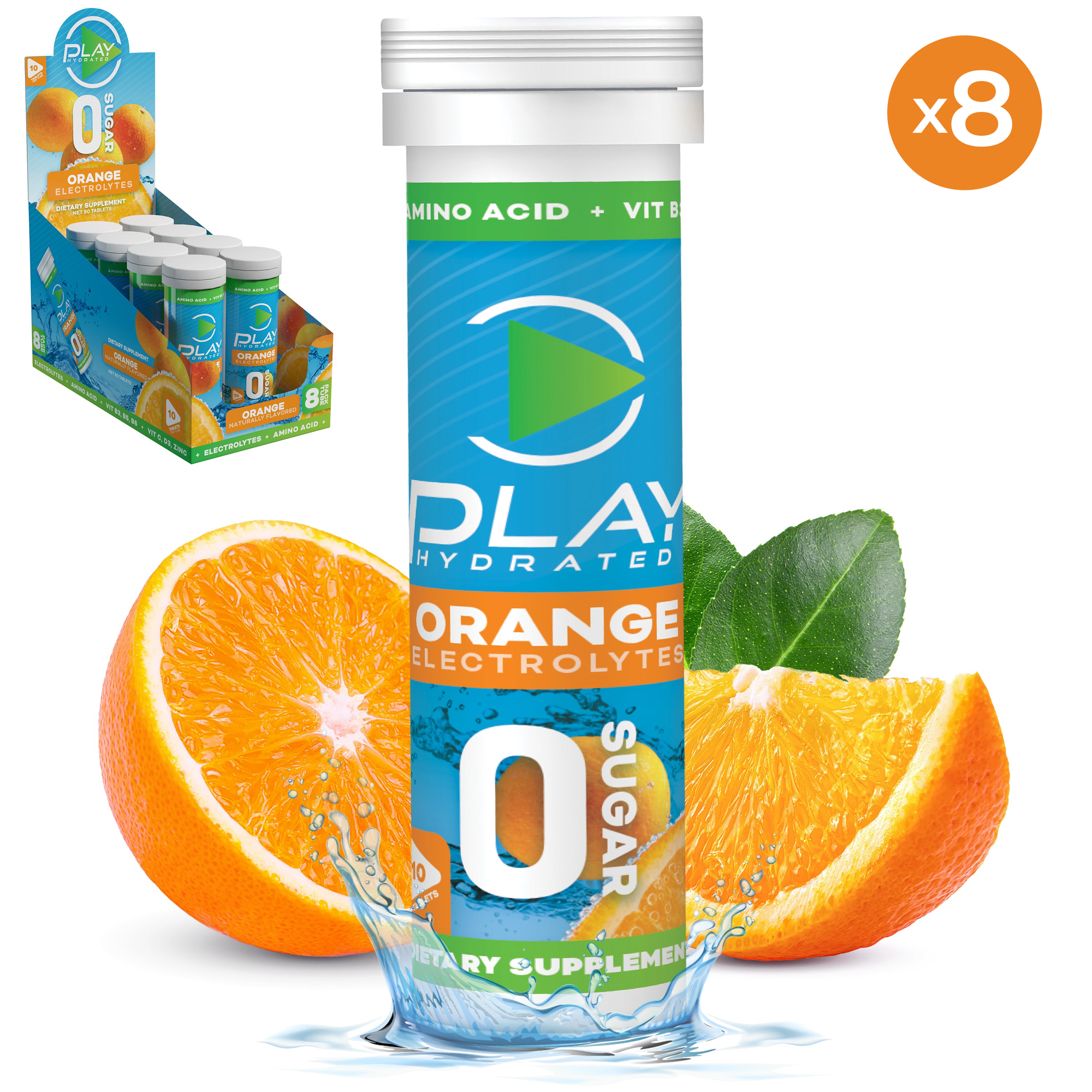 Orange (80 tablets) - FREE ICESHAKER